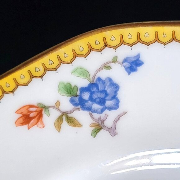 Antique Theodore Haviland Limoges Salad Plate, Eden Pattern, Bird Plate - Picture 7 of 11